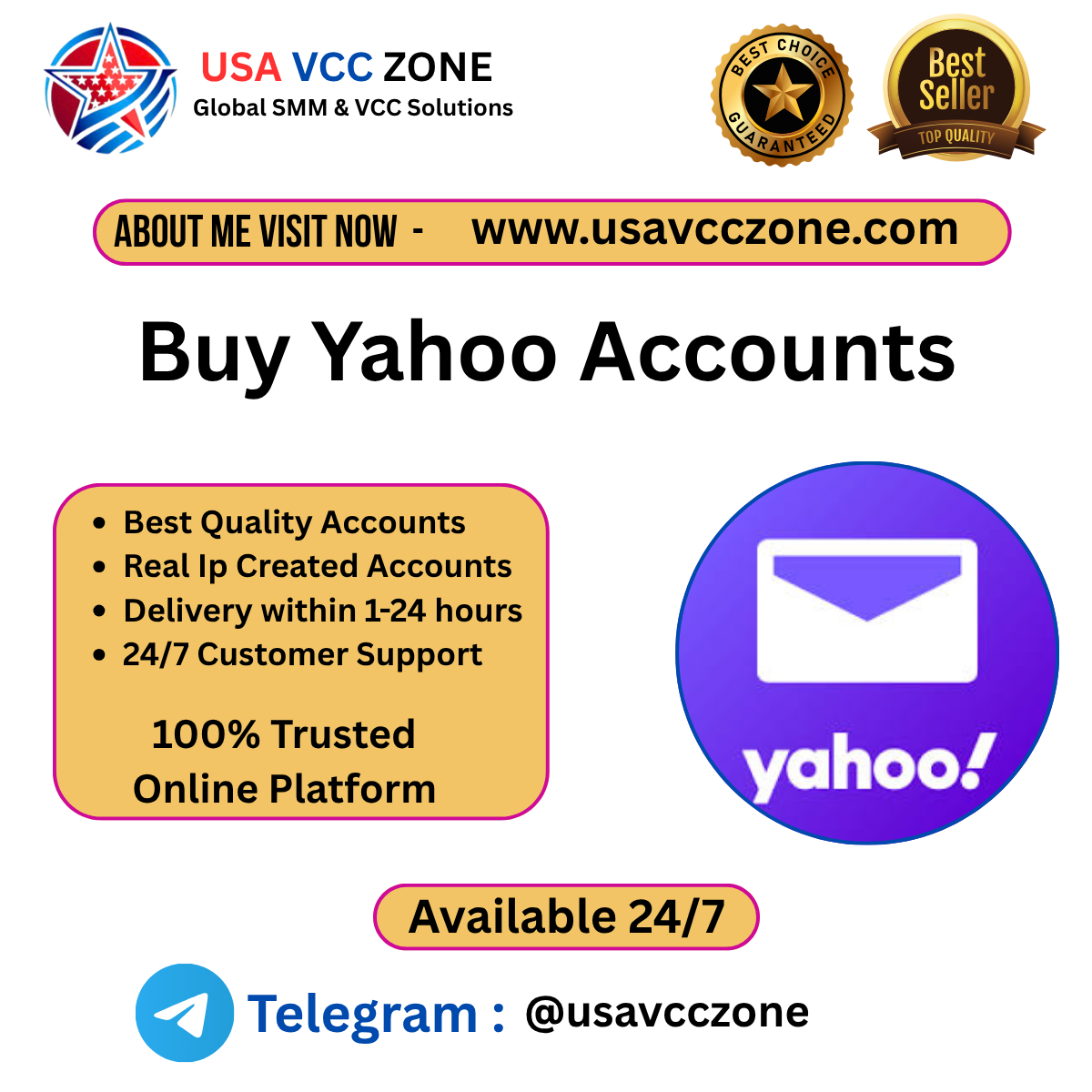 Buy Yahoo Accounts - Verified & Aged