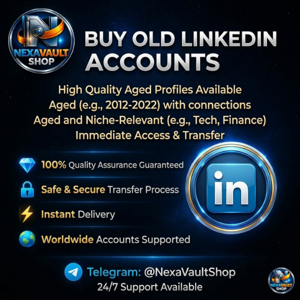 Buy Old LinkedIn Accounts