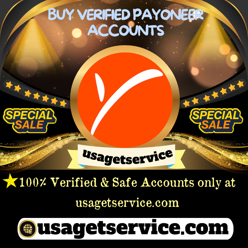 Get Verified Payoneer Accounts - Card Activ Personal busine